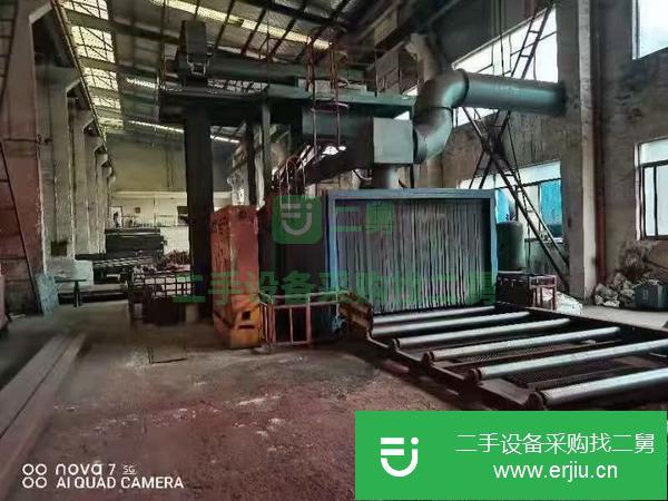 上海出售二手通過式拋丸機 寬三米高兩米