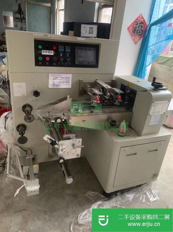 山東出售二手350三伺服下走膜枕式包裝機