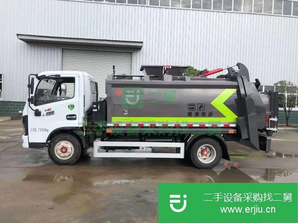 安徽出售二手國六東風多利卡餐廚垃圾車