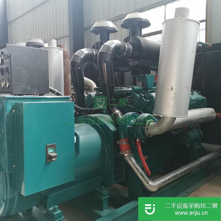 河南出售二手上柴發電機組500KW