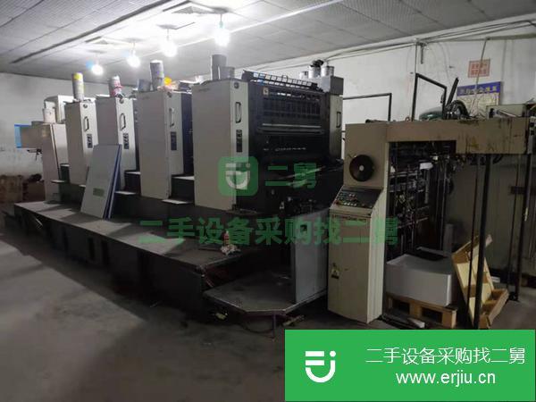 上海出售二手02年小森440高配四色印刷機