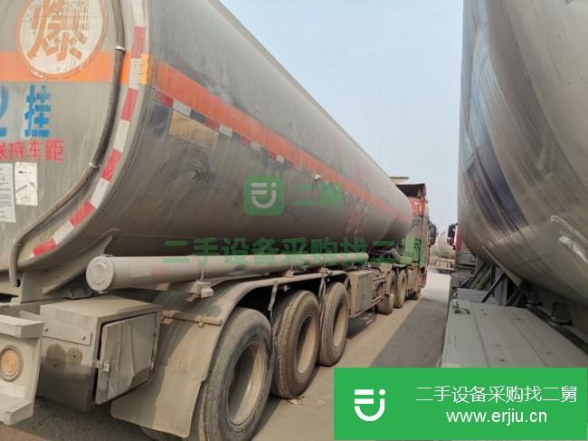 河南出售二手47方鋁合金油罐車