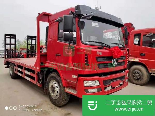 湖南出售二手陜汽軒德X6單橋平板運輸車