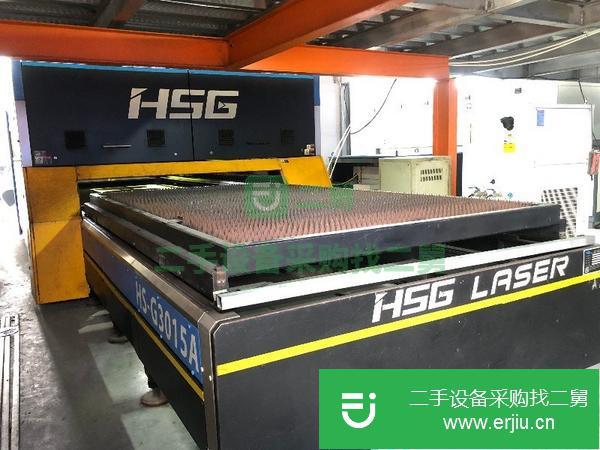 江西出售二手宏山1200瓦光纖激光切割機(jī)