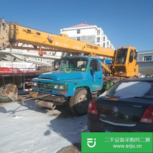 河北出售二手徐工大八噸汽車吊