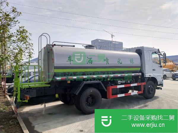 天津出售二手東風華神12方灑水車軸距3950?,?玉柴165馬力,陜齒小八檔