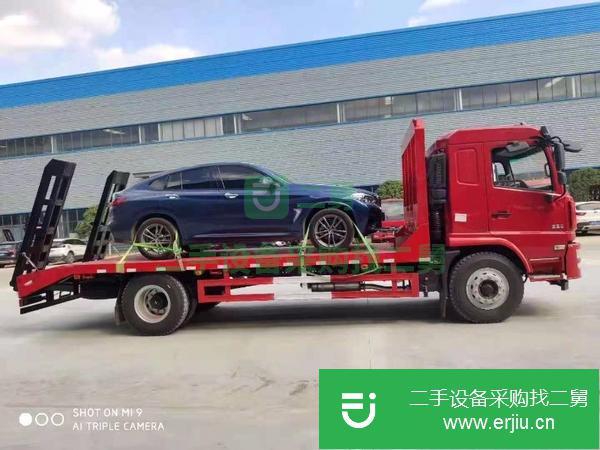 湖南出售二手陜汽軒德X6單橋平板運輸車