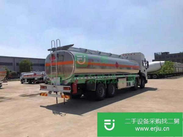 福建出售二手國六東風天龍前四后八油罐車龍擎350馬力發動機陜齒12檔