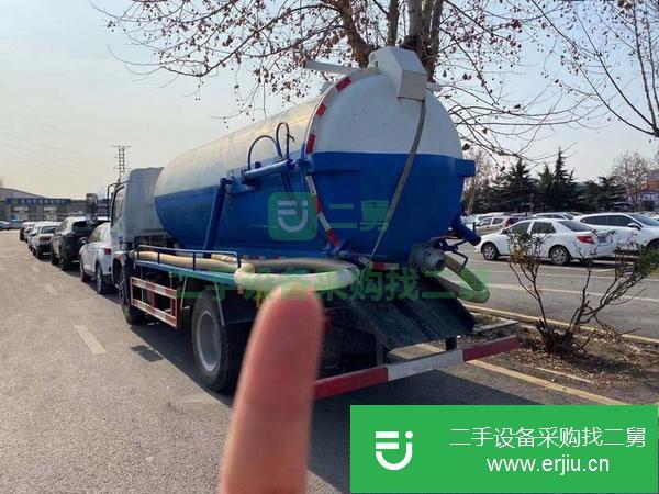 河南出售二手東風(fēng)福瑞卡10方吸污車
