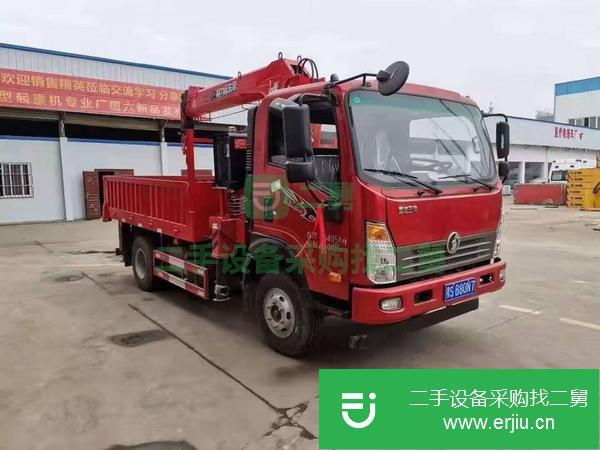 湖北出售二手重汽王牌5噸隨車吊