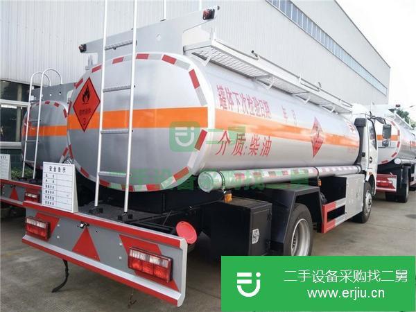 江西出售二手國五東風多利卡8噸玉柴150馬力軸距3800MM油罐車手續齊全