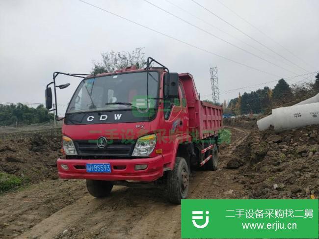 四川出售二手重汽王牌自卸車
