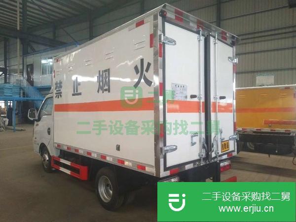 河南出售二手國六東風途逸3米小型危險品廂式運輸車