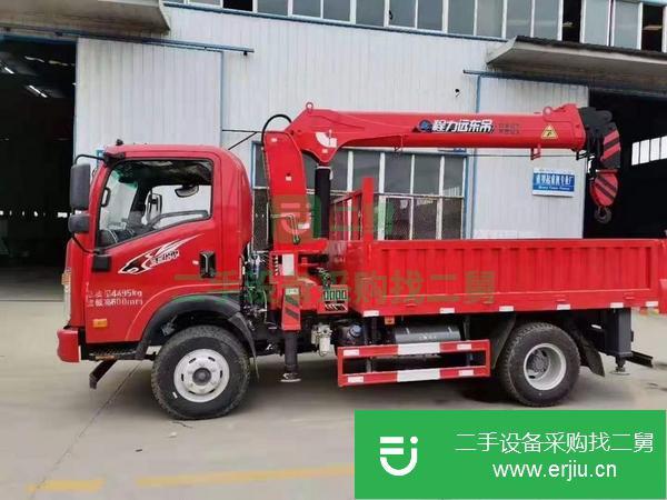 湖北出售二手重汽王牌5噸隨車吊