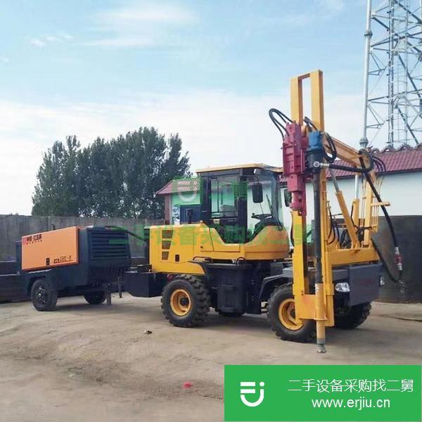 上海出售二手高速公路護欄打樁機