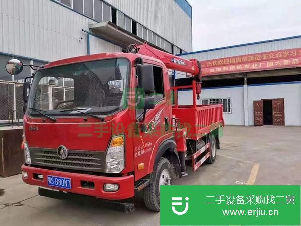 湖北出售二手重汽王牌5噸隨車吊