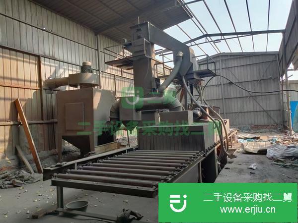 河北出售1.8米乘500通過拋丸機  7.5千瓦拋丸器