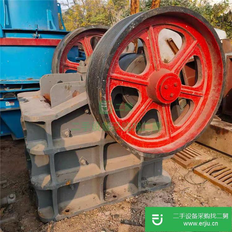 河南出售二手250/1000鄂式破碎機機