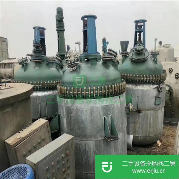 山西出售二手不銹鋼反應釜