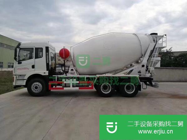 河北出售二手五十鈴混凝土攪拌車玉柴350馬力