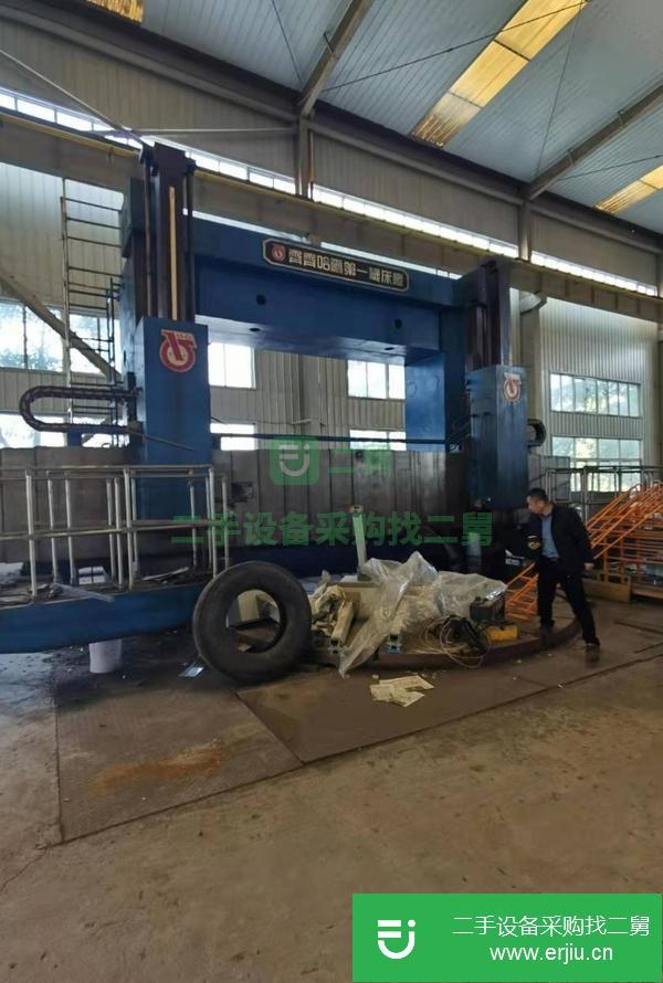 江蘇出售二手5米DVT數(shù)控立式車床高度3.1米