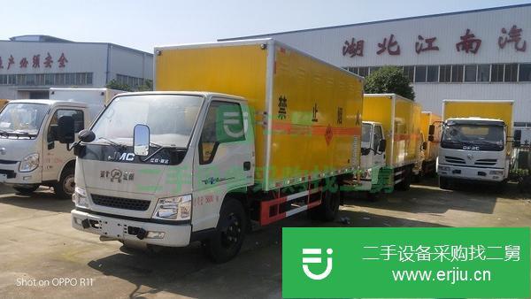 甘肅出售二手江鈴順達防爆危險品運輸車國五江鈴115馬力發動機,5檔變速箱