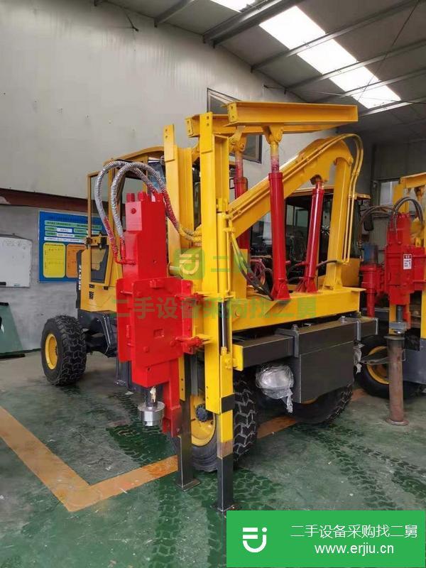 江蘇出售二手高速公路護欄打樁機