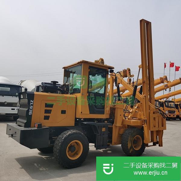 山東出售二手護(hù)欄打樁機(jī)