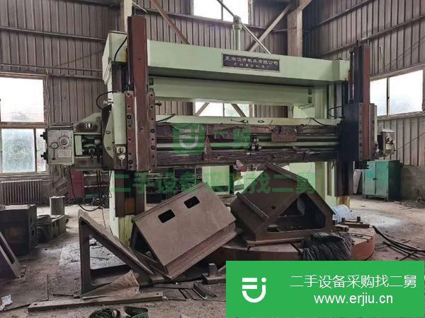 河南出售二手蕪湖恒升CQ5240雙柱立式車床