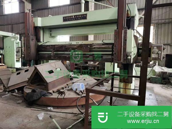 河南出售二手蕪湖恒升CQ5240雙柱立式車床