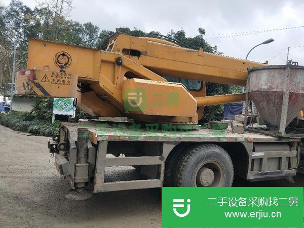 四川出售二手15年5月徐工12B.5-1汽車吊