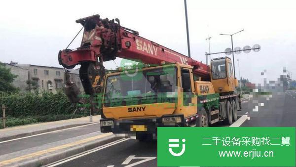 湖北出售二手三一20噸國三吊車無事故原車油漆