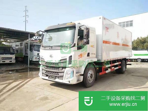 江西出售二手廂式防爆運輸車玉柴180馬力國五柴油發動機