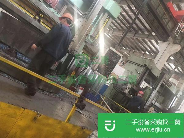 江蘇出售二手4米齊二瓦機(jī)立式車床，高度2米