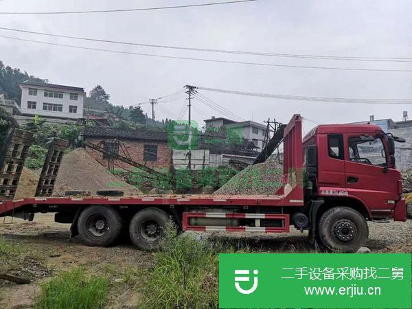 湖北出售二手18年后八輪國五平板運輸車