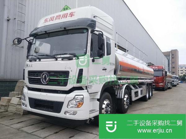 遼寧出售二手東風(fēng)天龍前四后八350馬力油罐車包上戶可分期