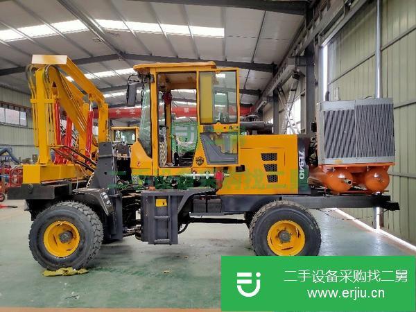 山東出售二手高速公路護欄打樁機