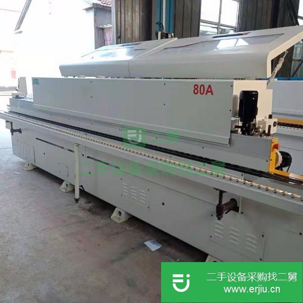 河北出售二手木工機(jī)械廣東基力雙修帶跟蹤全自動(dòng)封邊機(jī)