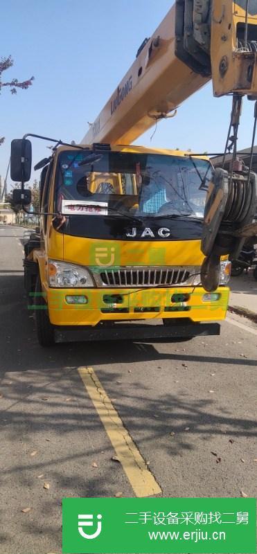 江蘇出售二手19年柳工八噸汽車吊