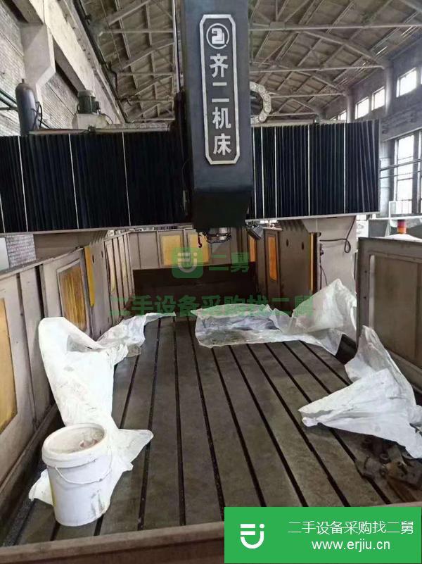 江蘇出售二手齊二產2.7x5米數控龍門銑床