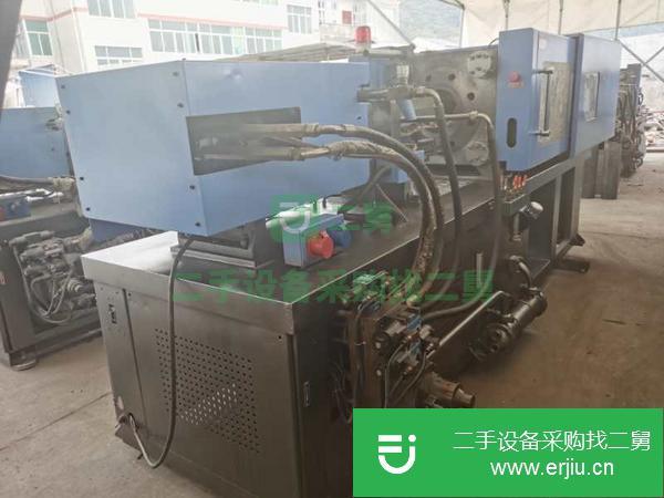 浙江出售二手海廣138噸注塑機注射容量225克下模420