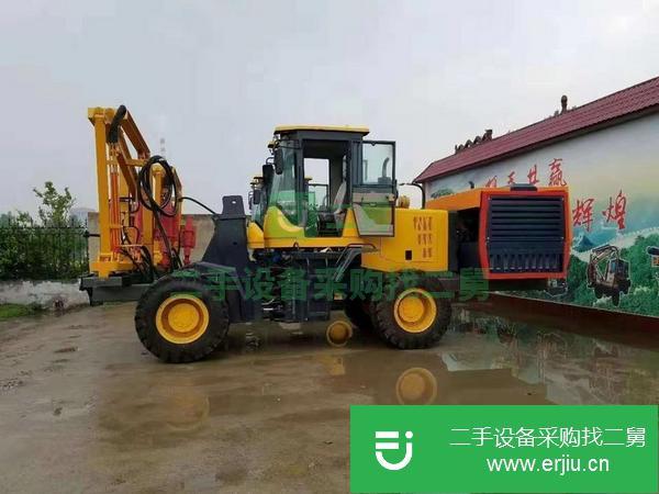 上海出售二手高速公路護欄打樁機