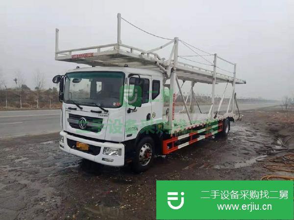 湖北出售二手東風多利卡D12單橋轎運車