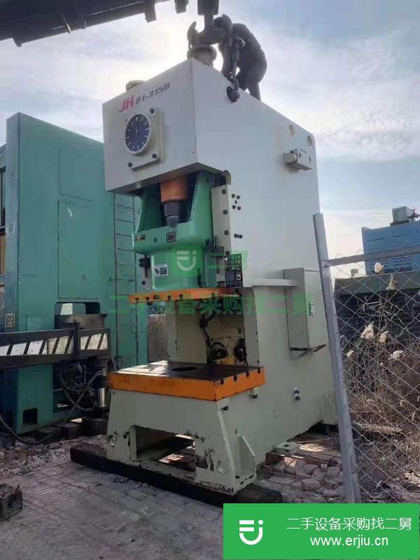 山東出售二手揚(yáng)力JH21-315B開式固定臺(tái)壓力機(jī)