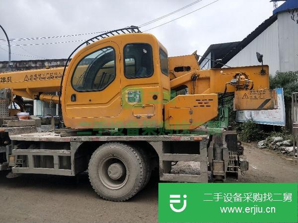 四川出售二手15年5月徐工12B.5-1汽車吊