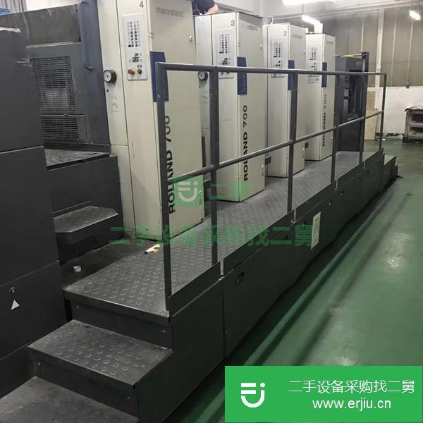 上海出售二手13年羅蘭700四色高配印刷機(jī)