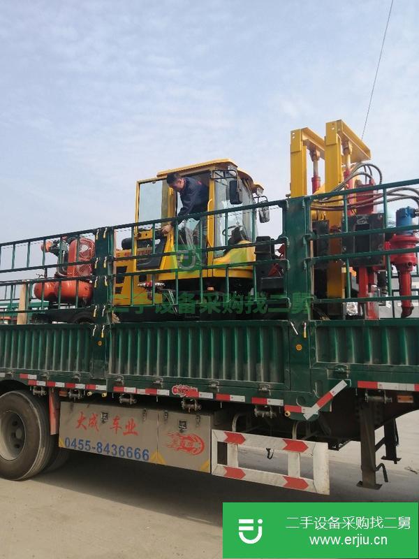 山東出售二手高速公路波形護欄打樁機
