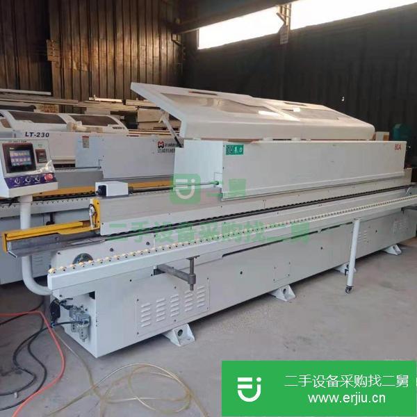 河北出售二手木工機(jī)械廣東基力雙修帶跟蹤全自動(dòng)封邊機(jī)