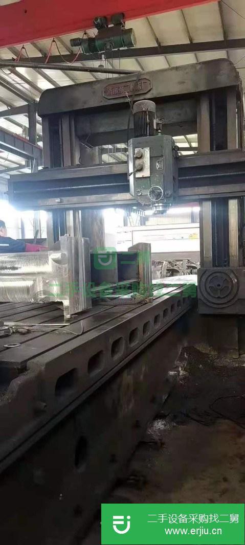 浙江出售二手濟南二機1.6x4米龍門銑床