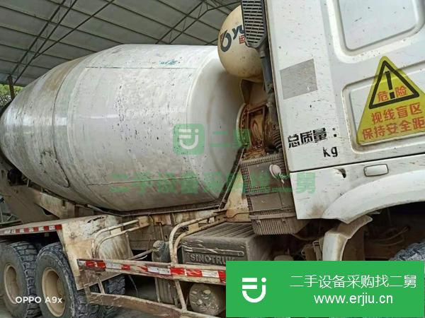 廣西出售二手豪沃12方攪拌車車況良好